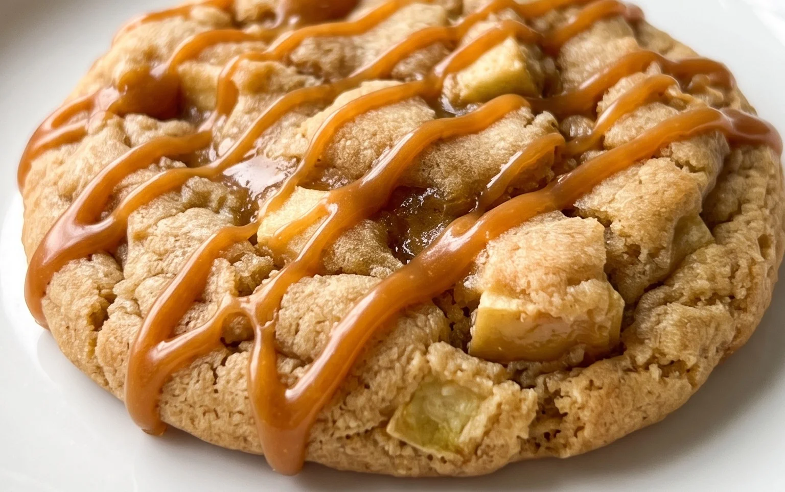 Caramel apple cookies- Crumbl copycat